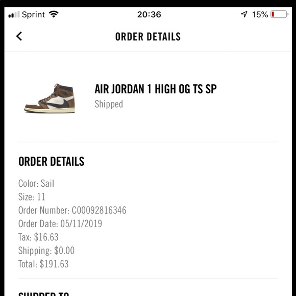 Selling Travis Scott 1’s Deadstock Size 11 - Picture 2 of 2